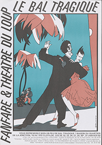 Photo de Eric Jeanmonod, invité des "Jeudis midi de l'affiche" de la Bibliothèque de Genève, le 24 septembre 2020