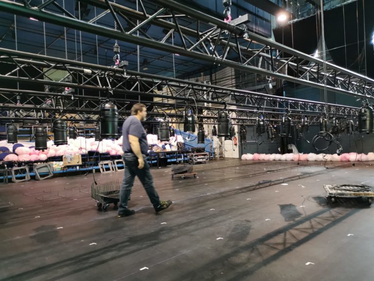 Photo de L'équipe du spectacle "Tout le plaisir est pour moi" est arrivée au Loup !