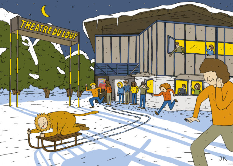 Photo de Le Loup vous souhaite une année 2022 rugissante !